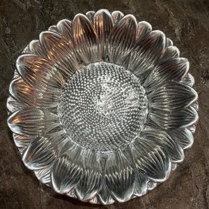 Fabulous Pewterware Sunflower Bowl Girasol Made in Mexico Pewter